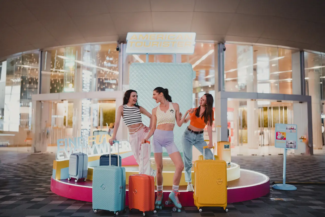 Dance performance for the American Tourister campaign in Kuala Lumpur