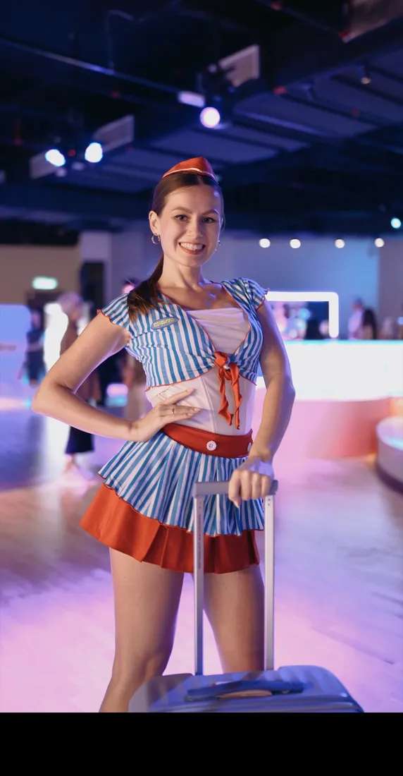 Choreography for the American Tourister brand campaign
